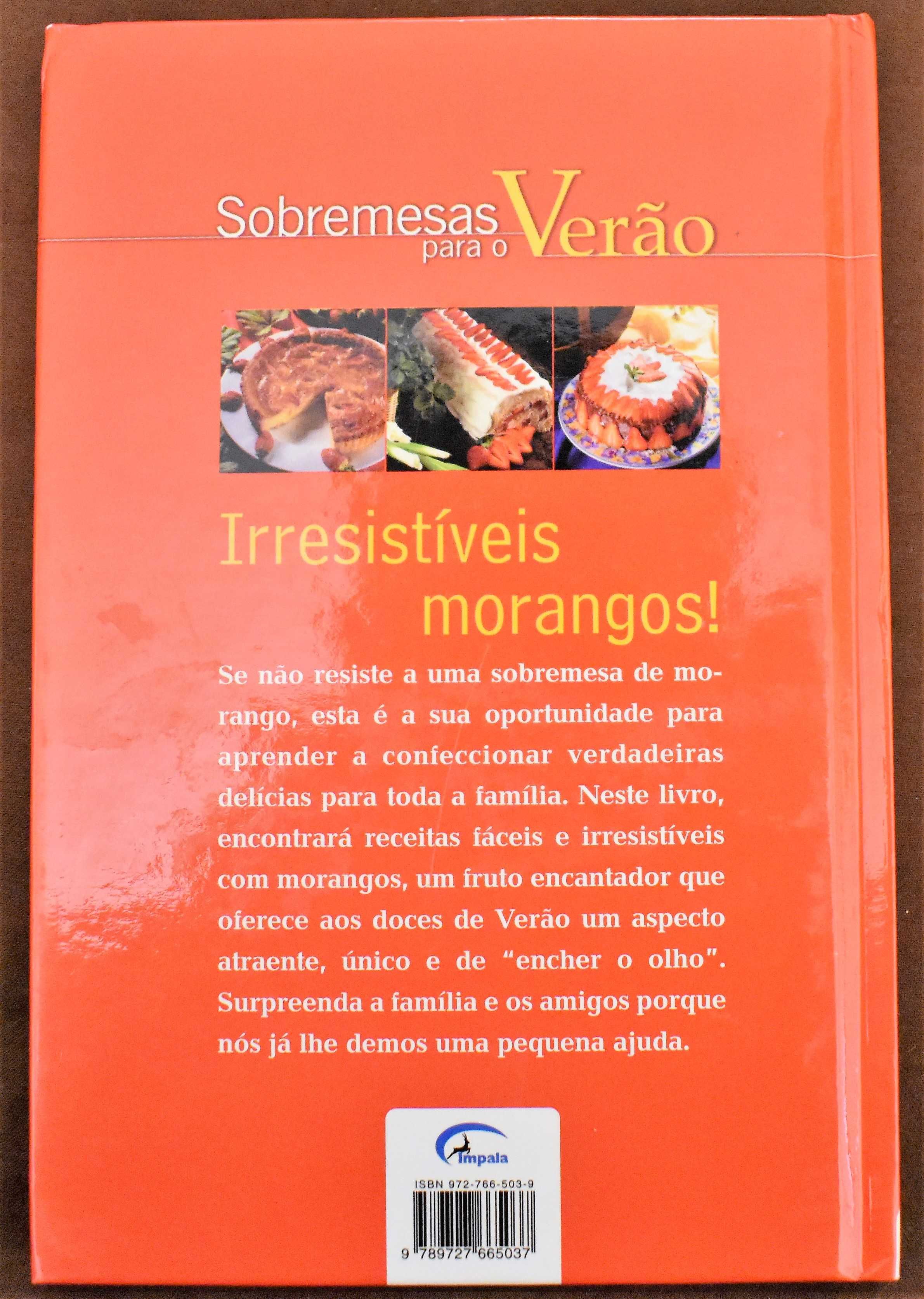 Sobremesas para o Verão - Morangos e Gelados