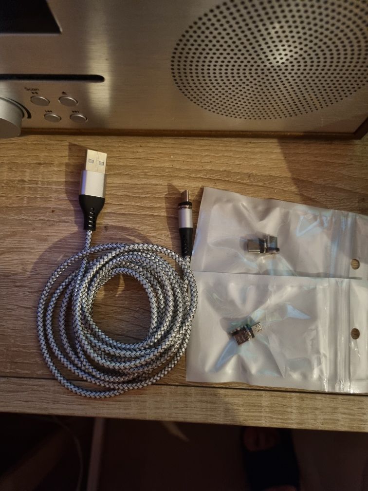 Kabel magnetyczny 2metry tupu C i micro