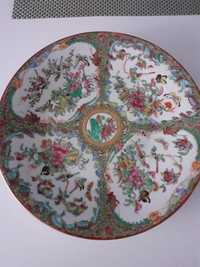 Chinska porcelana, talerz,1860 rok.