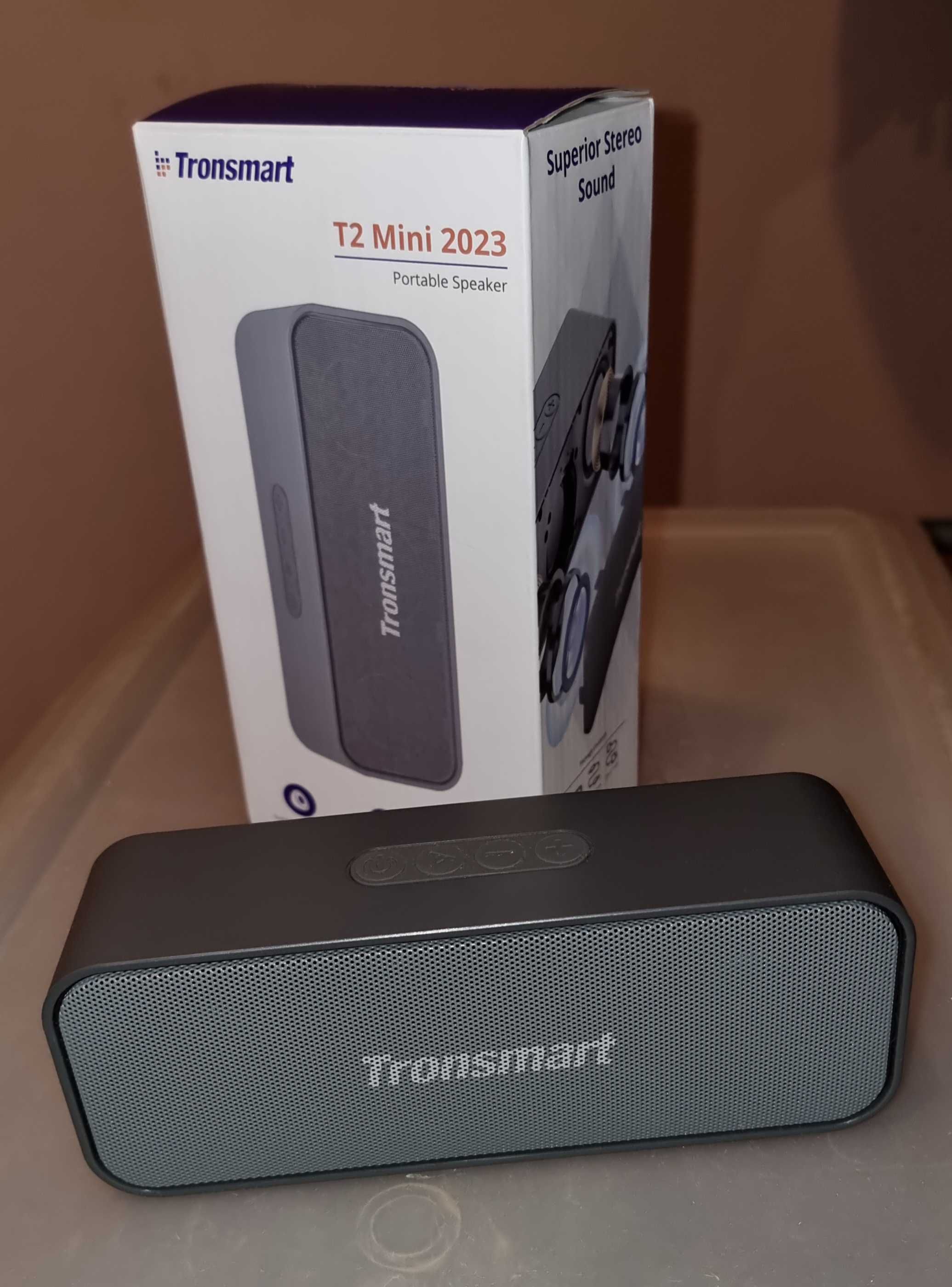 Бездротова колонка Tronsmart T2, mini,Акум. 7.4Wh.8 годин без перерви.
