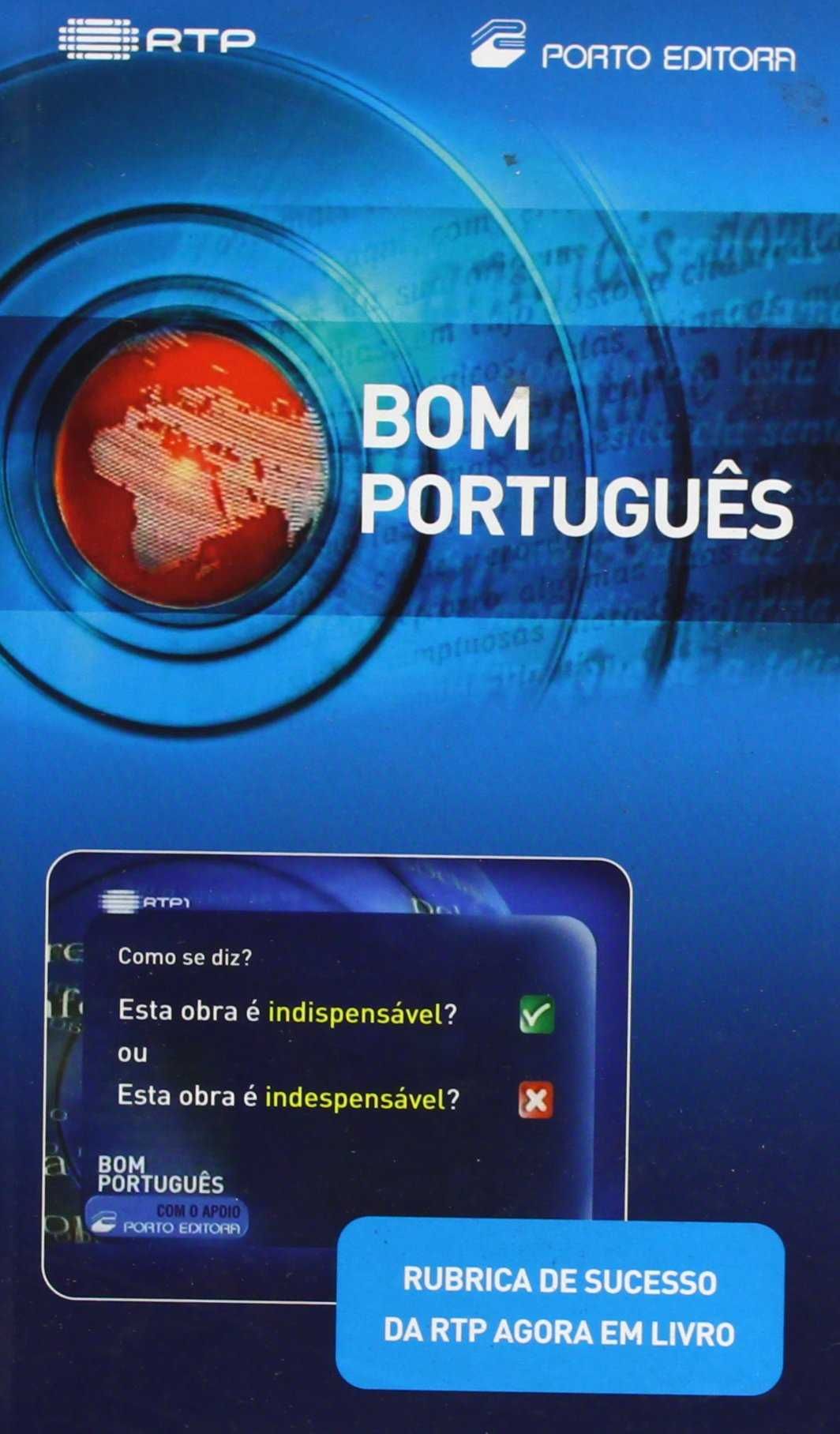 Bom Português - rubrica de sucesso da RTP agora em livro
