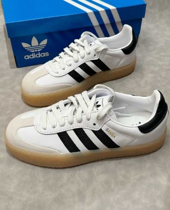 kopia wzorcowa adidas Sambae White Black Gum 39⅓