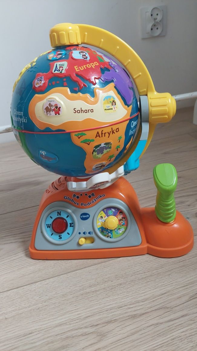 Globus vtech interaktywny mapa świata