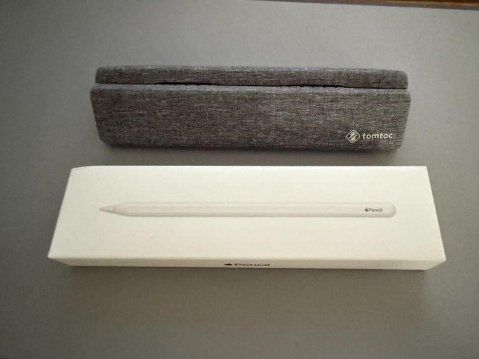 Apple Pencil 2 (NOWY) - MU8F2ZM/A + Etui TomToc