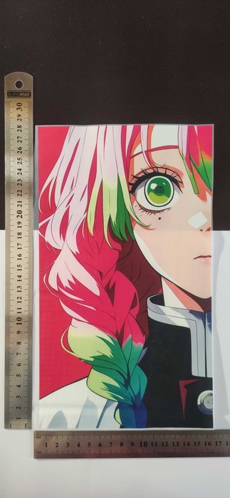 DTF термотрансфери з аніме принтами,термоналіпки,аніме