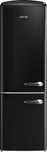Lodówka Gorenje ONRK619DBK-L Retro Retro 194 cm Czarna