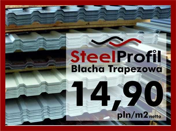 Blacha Trapezowa na Dachy Blachy Trapezowe na dach trapez Ocynk