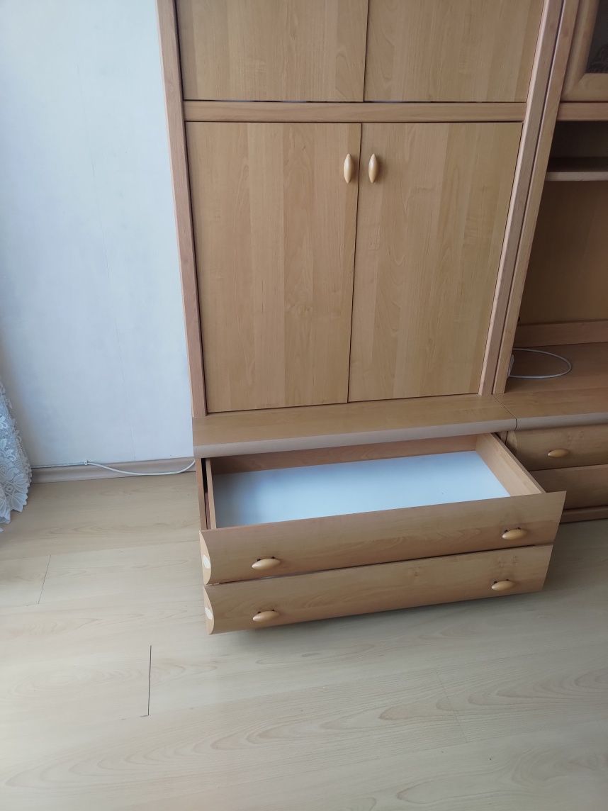 Szafka stojąca BRW Borys z szufladami olcha