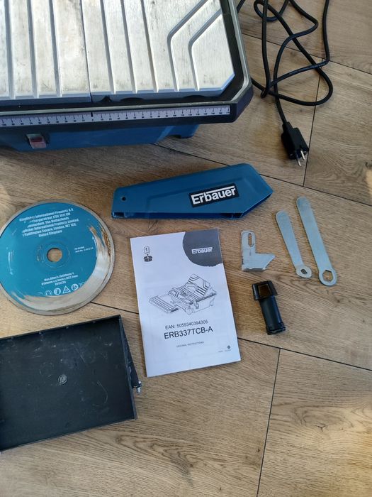 Krajzega/piła do płytek 750w, rok 2024, nowa tarcza widiowa 180mm