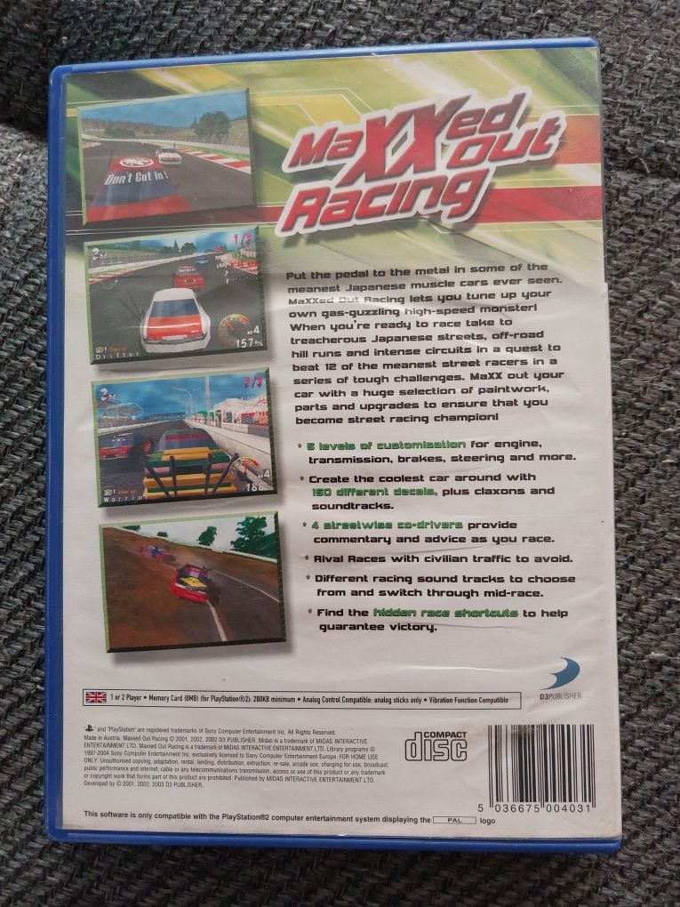 Maxxed out racing ps2