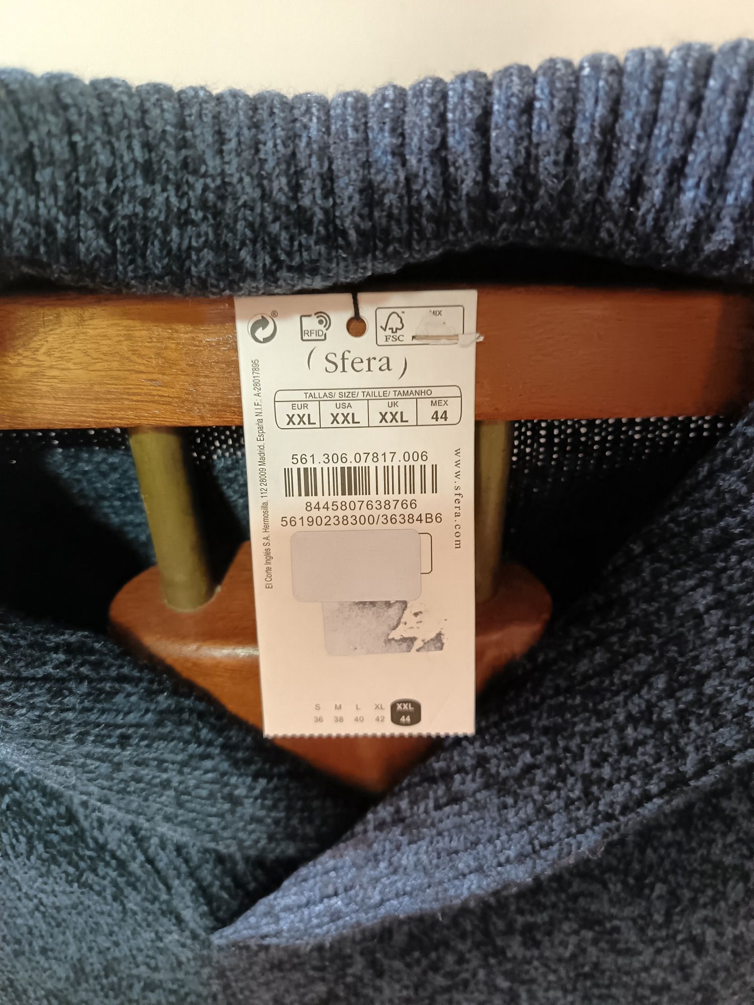 Camisola de malha sfera xxl