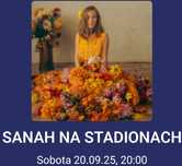 4 bilety na koncert Sanah 20.09.2025 Stadion Narodowy