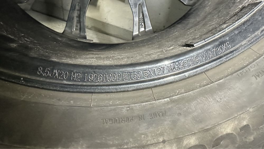 Felgi aluminiowe MSW OZ opony 265/50/R20 jeep dodge chrysler volvo