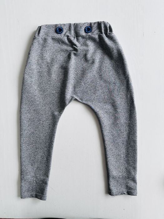 Garnitur marynarka kamizelka spodnie z dresówki 92-9cm 2-3lata #1999