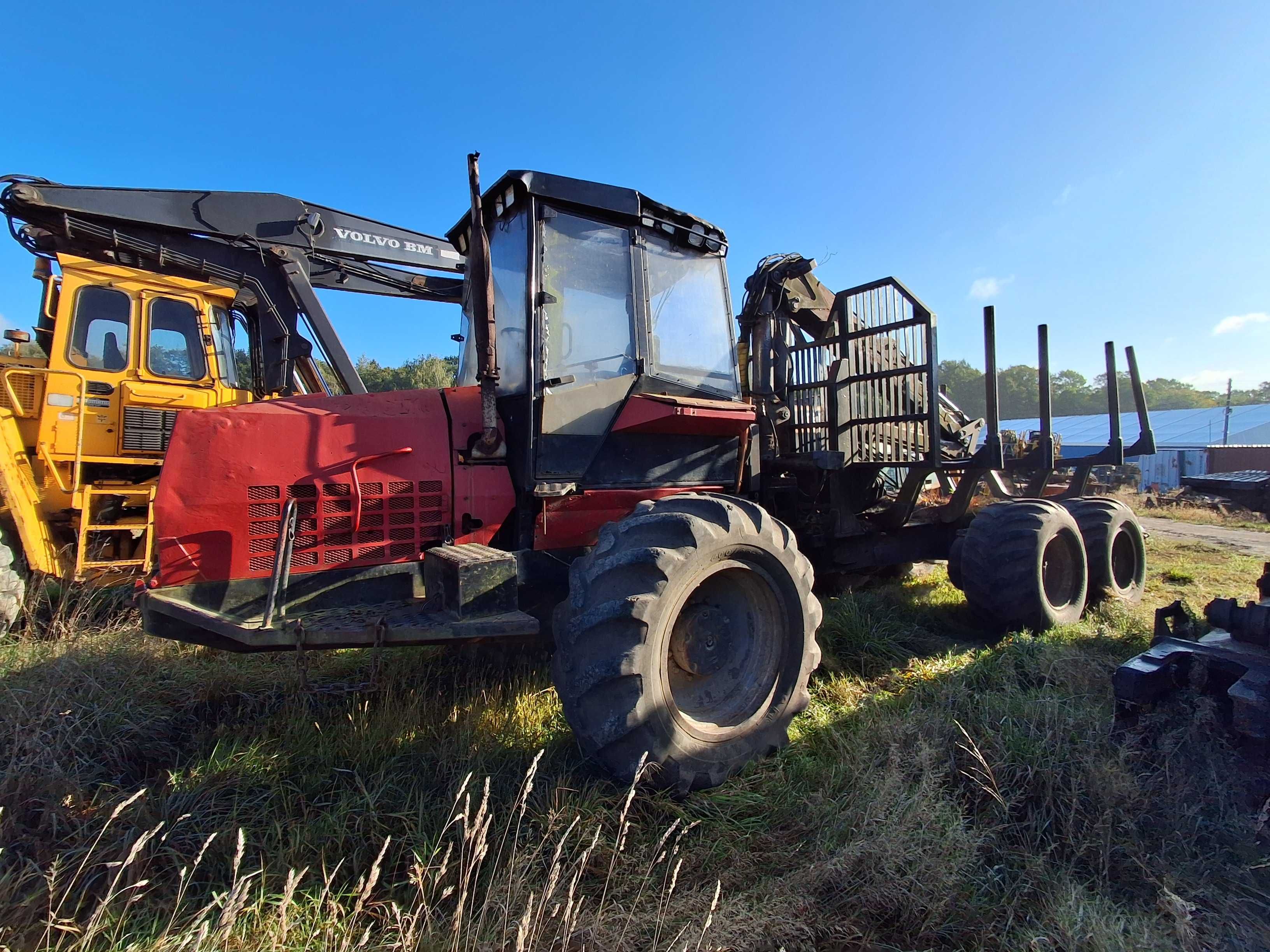 forwarder hds manipulator do drewna 6x6 części forvarder