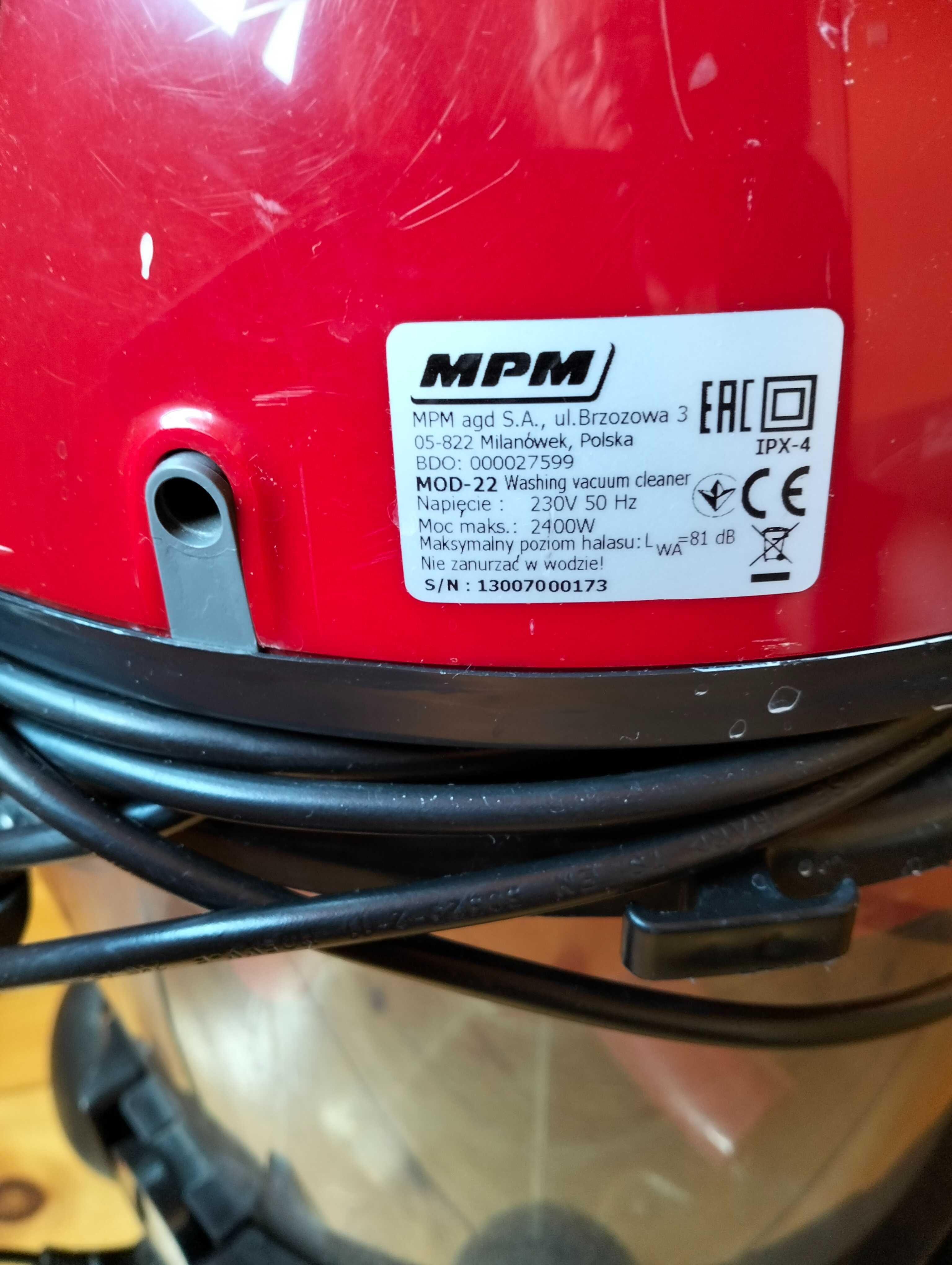 Odkurzacz piorący MPM TURBO