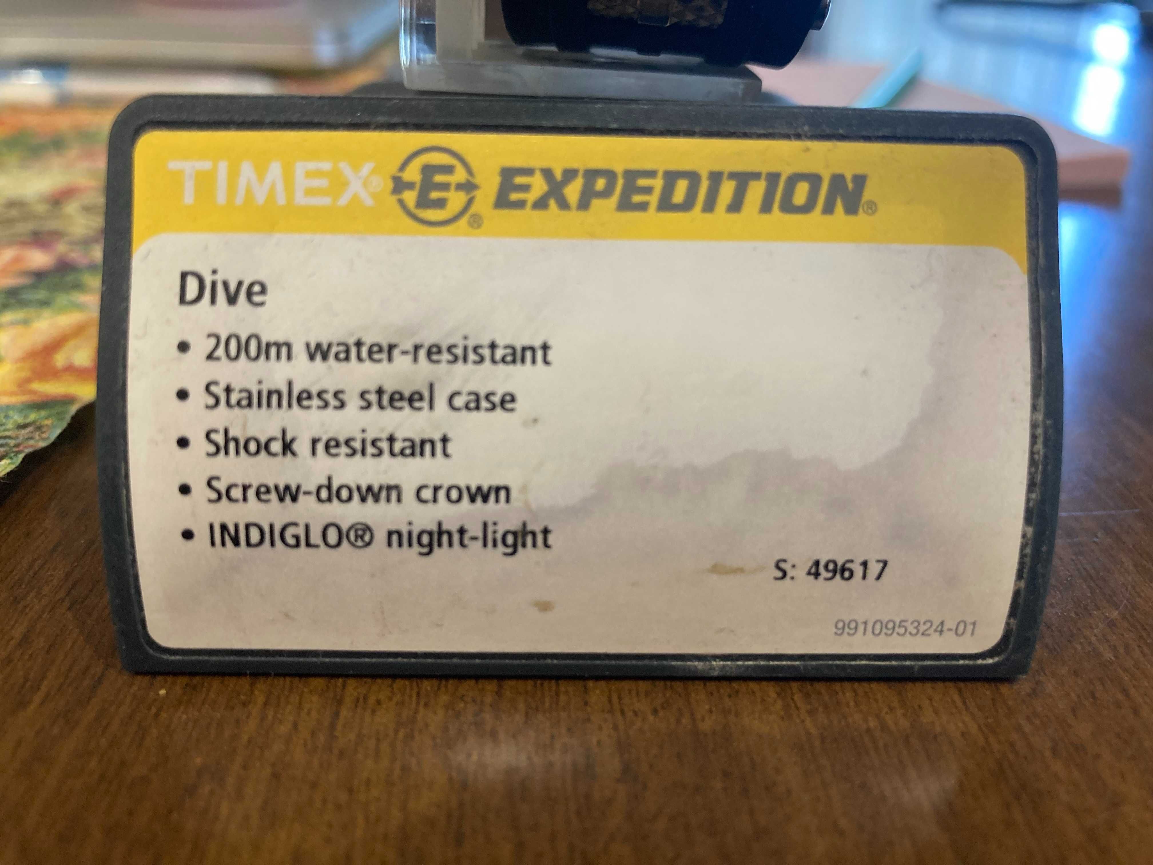 Годинник Timex Expedition Dive Style T49617 Оригінал