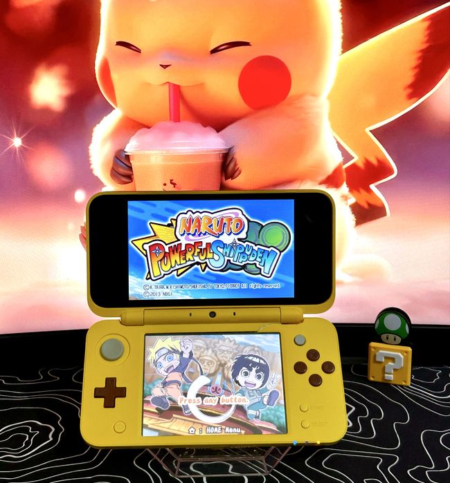 New nintendo 2ds XL pikachu edition + игры / 3ds
