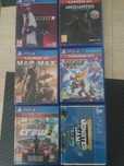 Hitman 2, Uncharted, mad max, ratchet clank, crew 2, monster jam 2,PS4