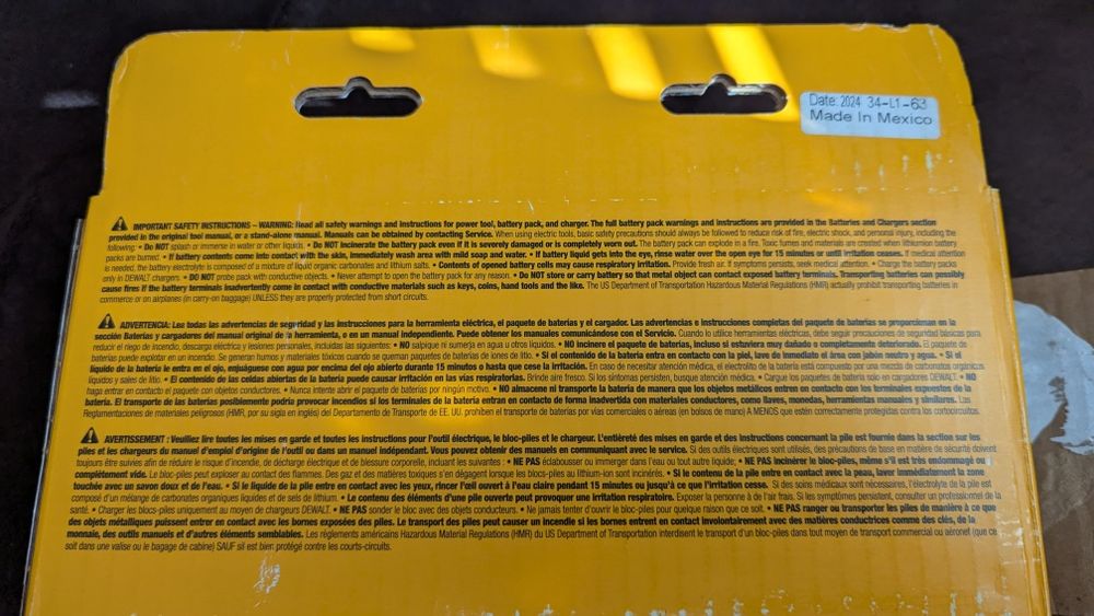 Акумулятор, батарея DeWALT DCB203 2Ah з США Оригінал 2023р