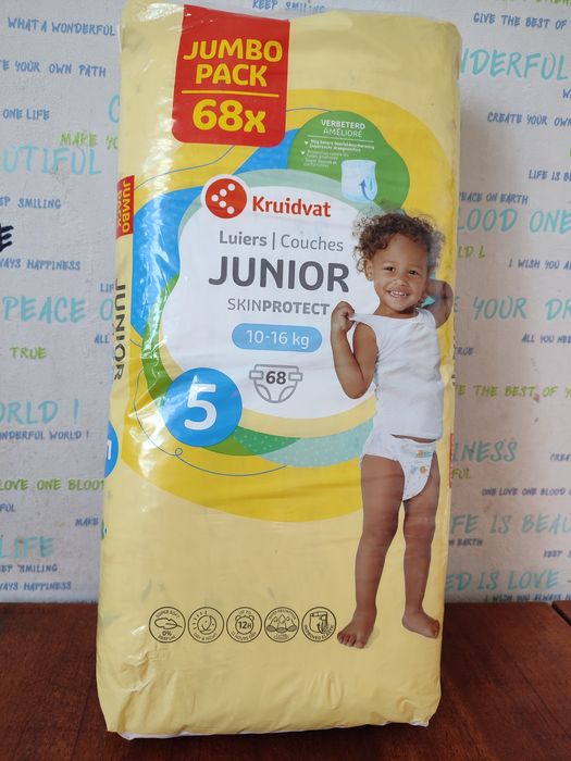 Підгузки Kruidvat JUNIOR 10 - 16кг 68шт