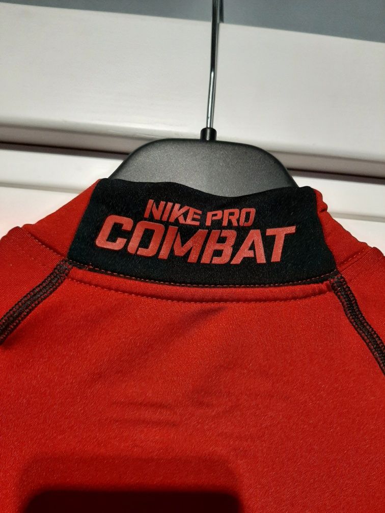 Koszulka z długim rękawem termo nike pro combat sportowa