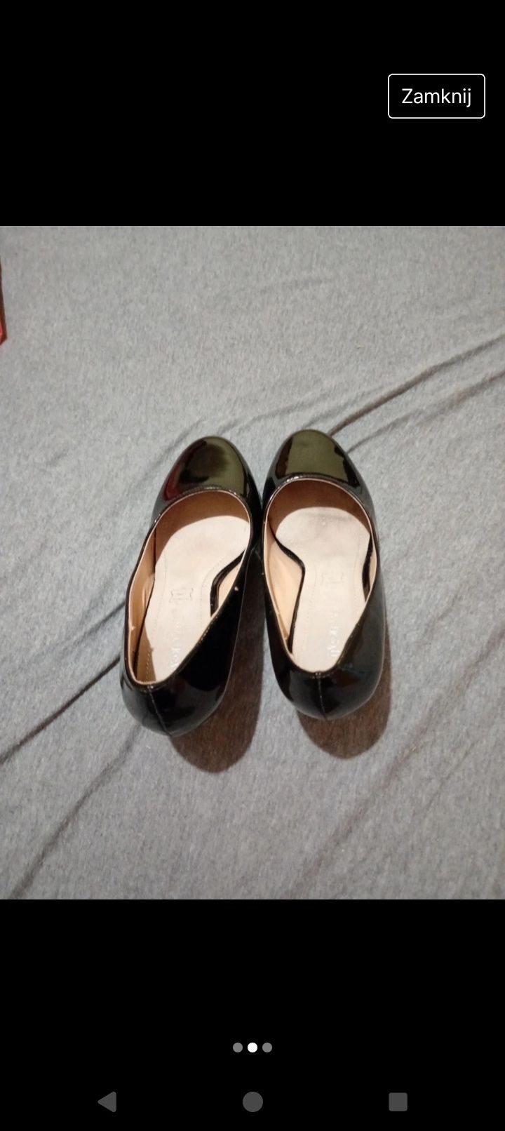 Buty na obcasie 36