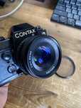 Contax 139Q + Carl Zeiss Planar T 50/1.7 - idealny gotowy do zdjec