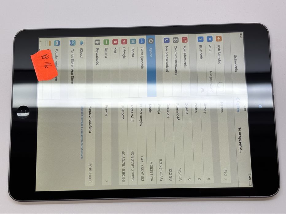 Tablet Ipad Mini A1432 16GB