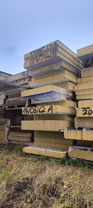 Płyta warstwowa ścienna z wełną skalną – WYPRZEDAŻ!