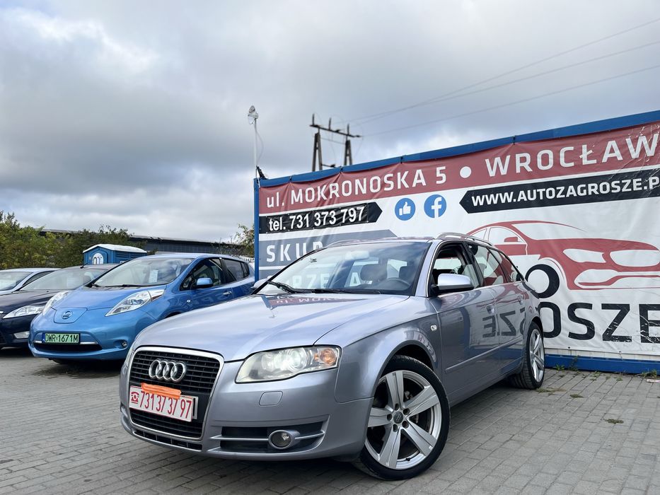 Audi A4 2.0 TDI//2005//Klima//Alufelgi//Xenon//Grzane fotele//Zamiana