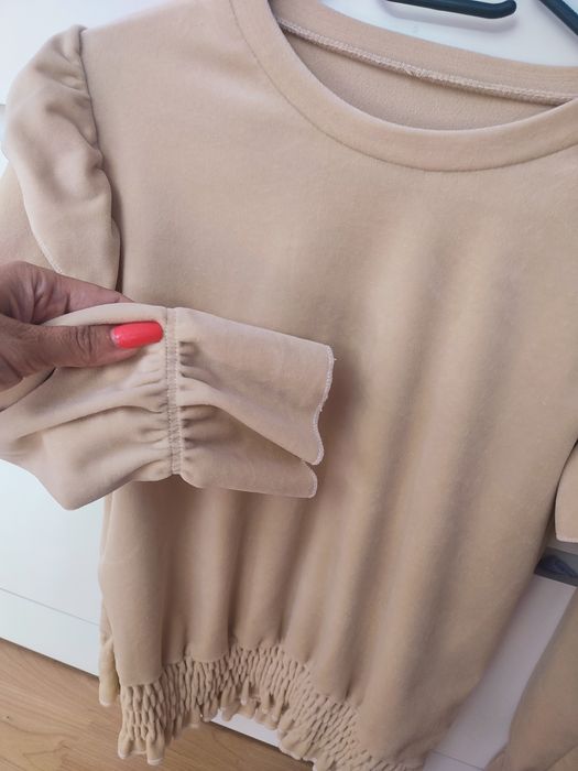 Welurowa bluzeczka r.152/158