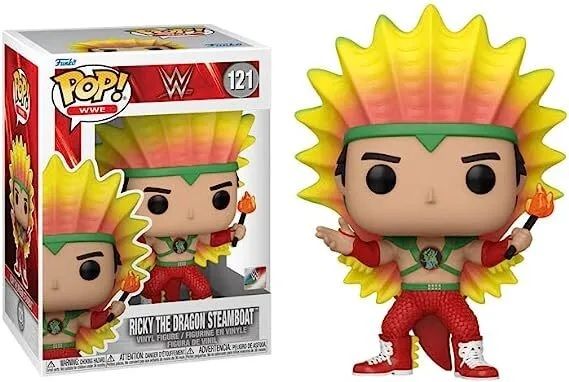 Funko Pop! Wwe Ricky The Dragon Steamboat 121 Figurka