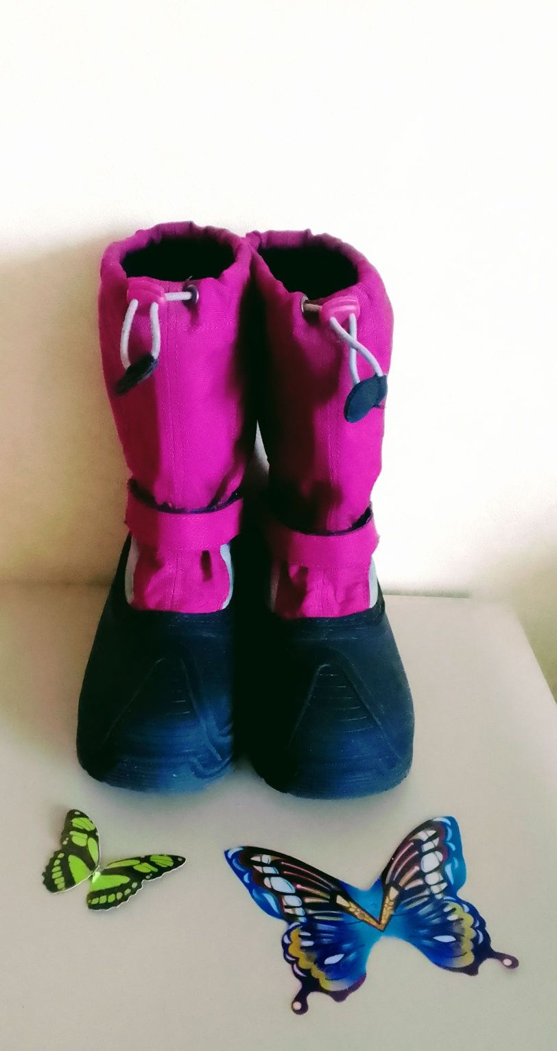 Теплые сапожки-дутики KAMIK WATERPROOF. Made in Turkey. 35р (23 см).