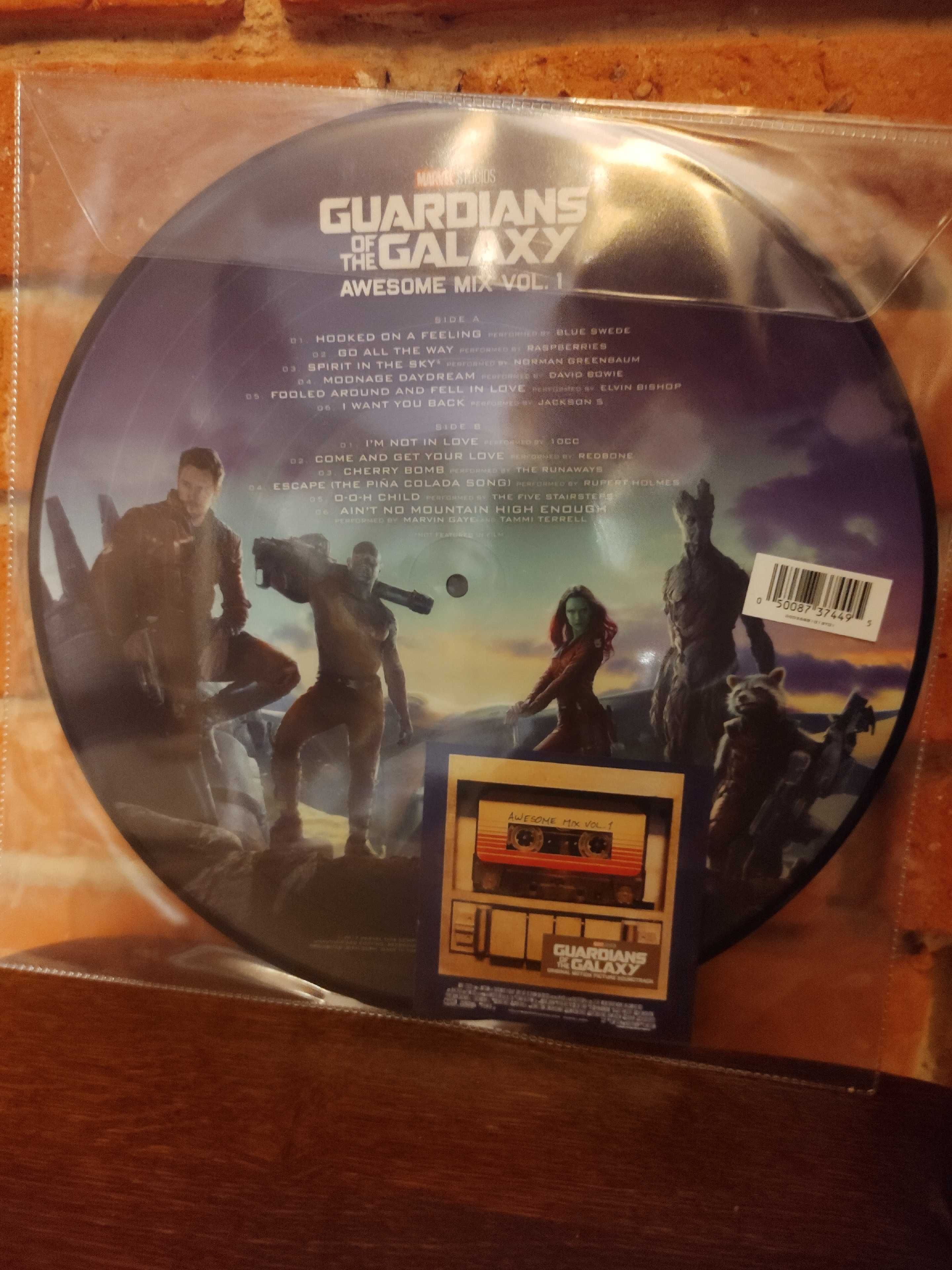 Guardians of the galaxy vol.1 picture disc