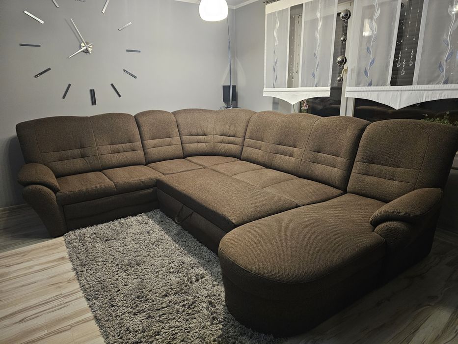 Narożnik  duży brązowy