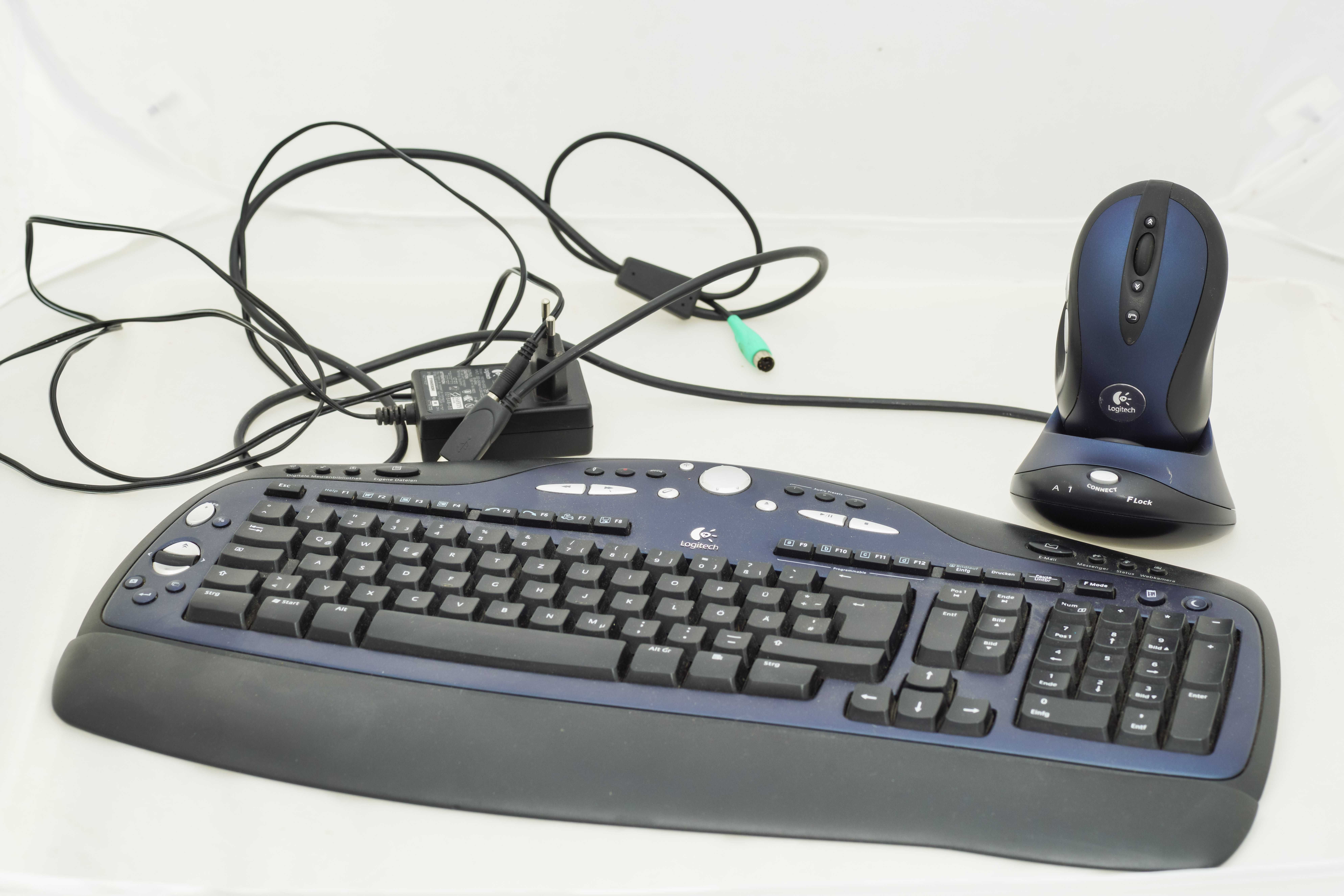 Logitech Cordless Desktop MX3100 – Wireless Keyboard & Mouse Combo
