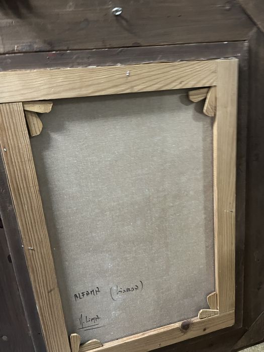 Pintura a oleo Manuel Cardoso Lima