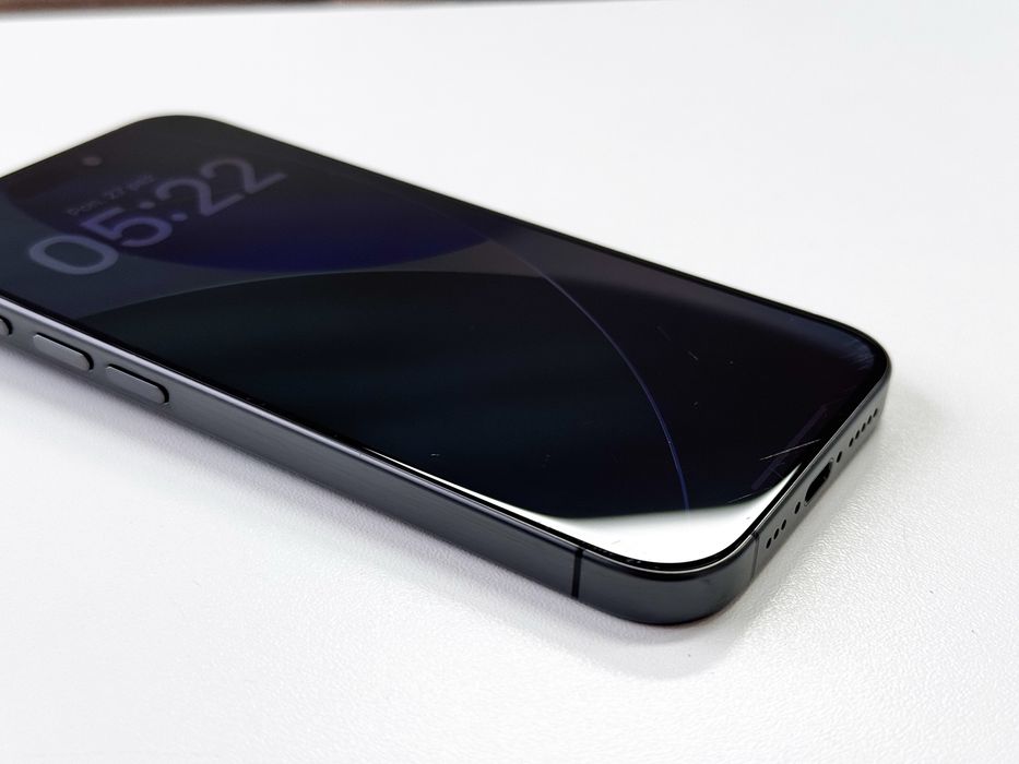 iPhone 15 Pro 256 GB Czarny Tytan 100% bateria Sklep Gwarancja e-sim