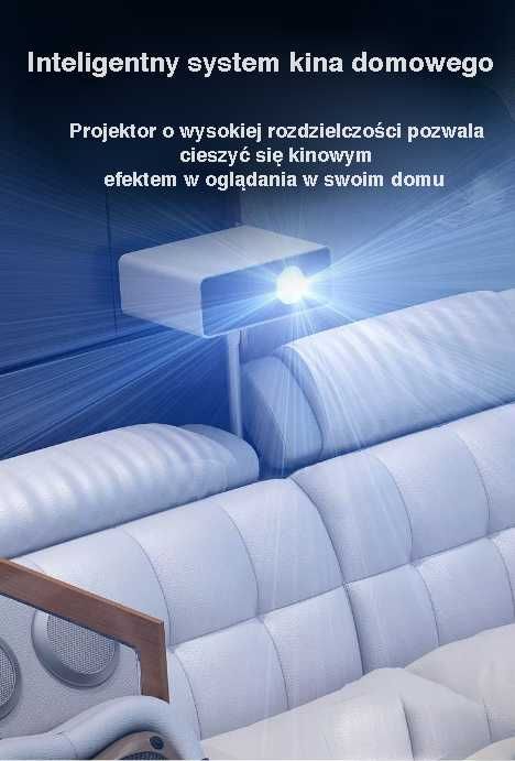 Inteligentne łóżko z projektorem, masa żerem i sejfem
