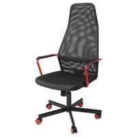 Cadeira HUVUDSPELARE para gaming | Preta & Vermelha