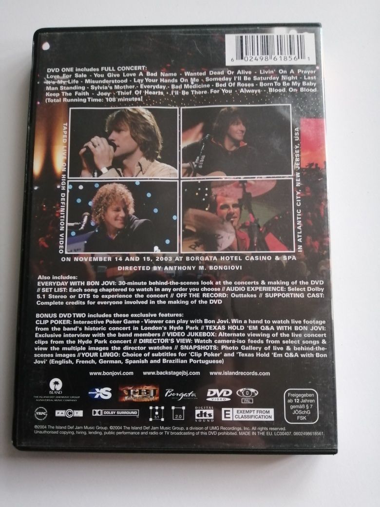 BON JOVI - "This left feels right - live" (2 DVD)