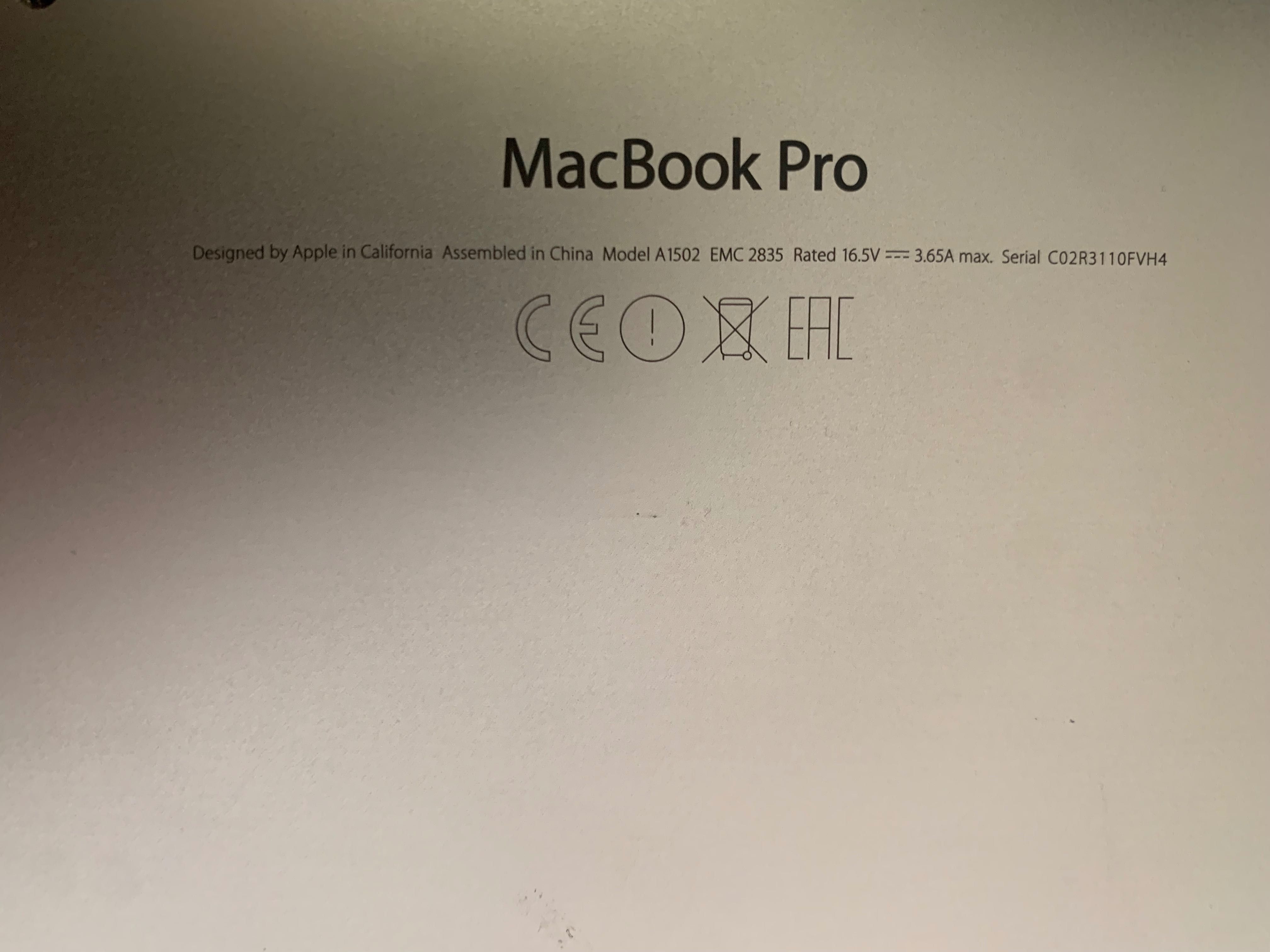 Macbook PRO 2015 i7 3.1 GHZ - 512GB disco - 16GB RAM