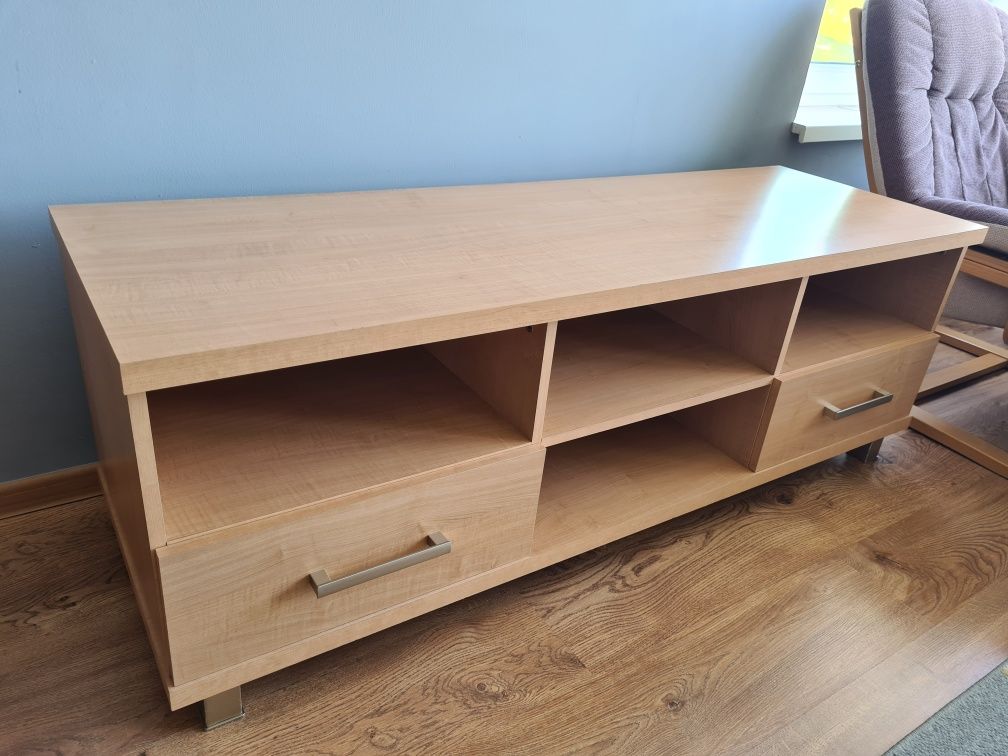 Komplet mebli: Komoda, szafka pod tv, szafka wisząca, regał, półka