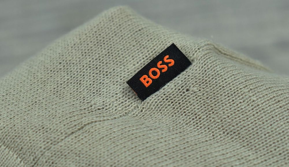 Hugo Boss Kamiccio Bawełniano Lniana Koszula Relaxed Xxl
