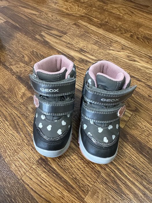 Дитячі зимові чоботи черевики geox 20 розмір 12.7 см
