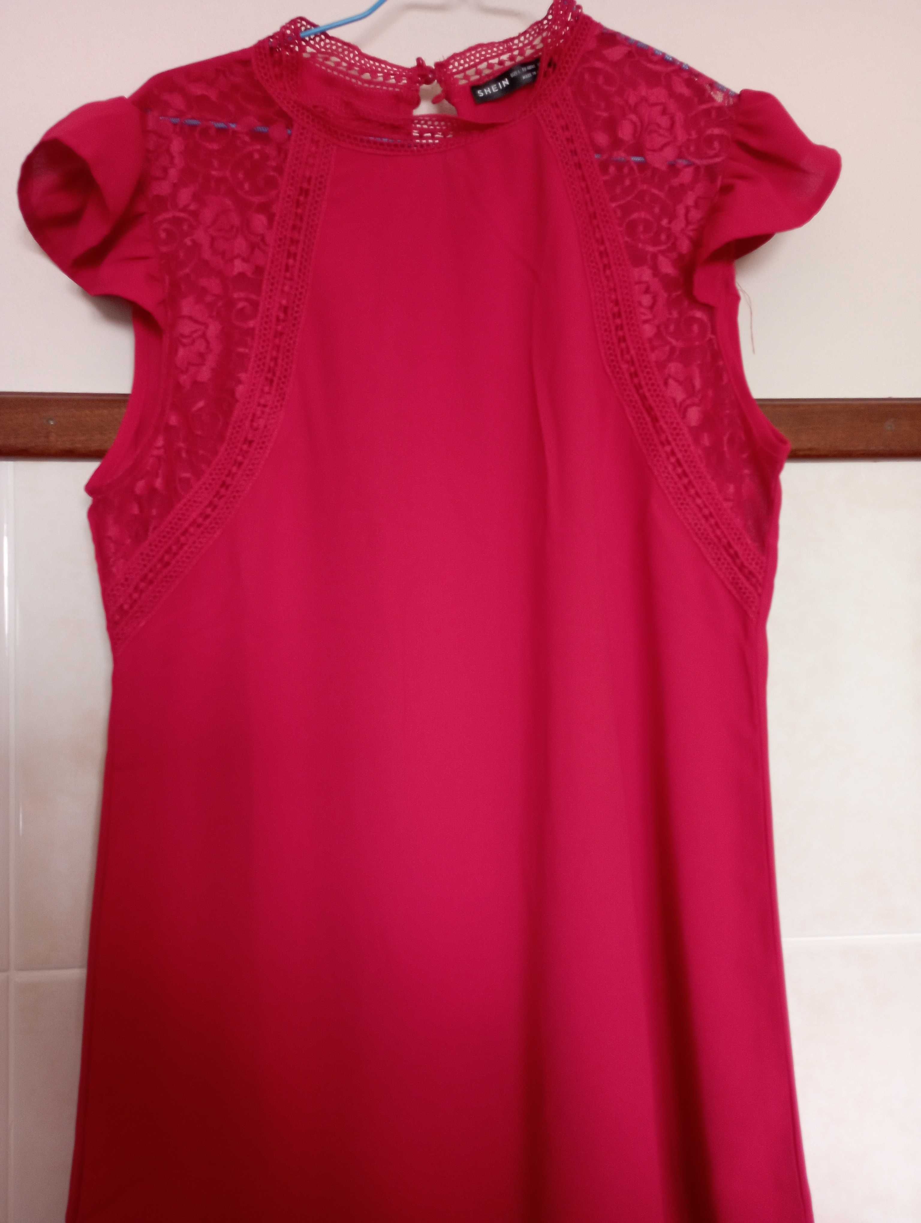 Vestido Shein vermelho