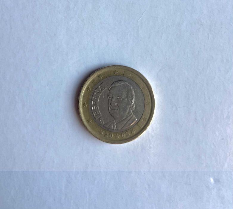 moeda de colecionador 1 eur