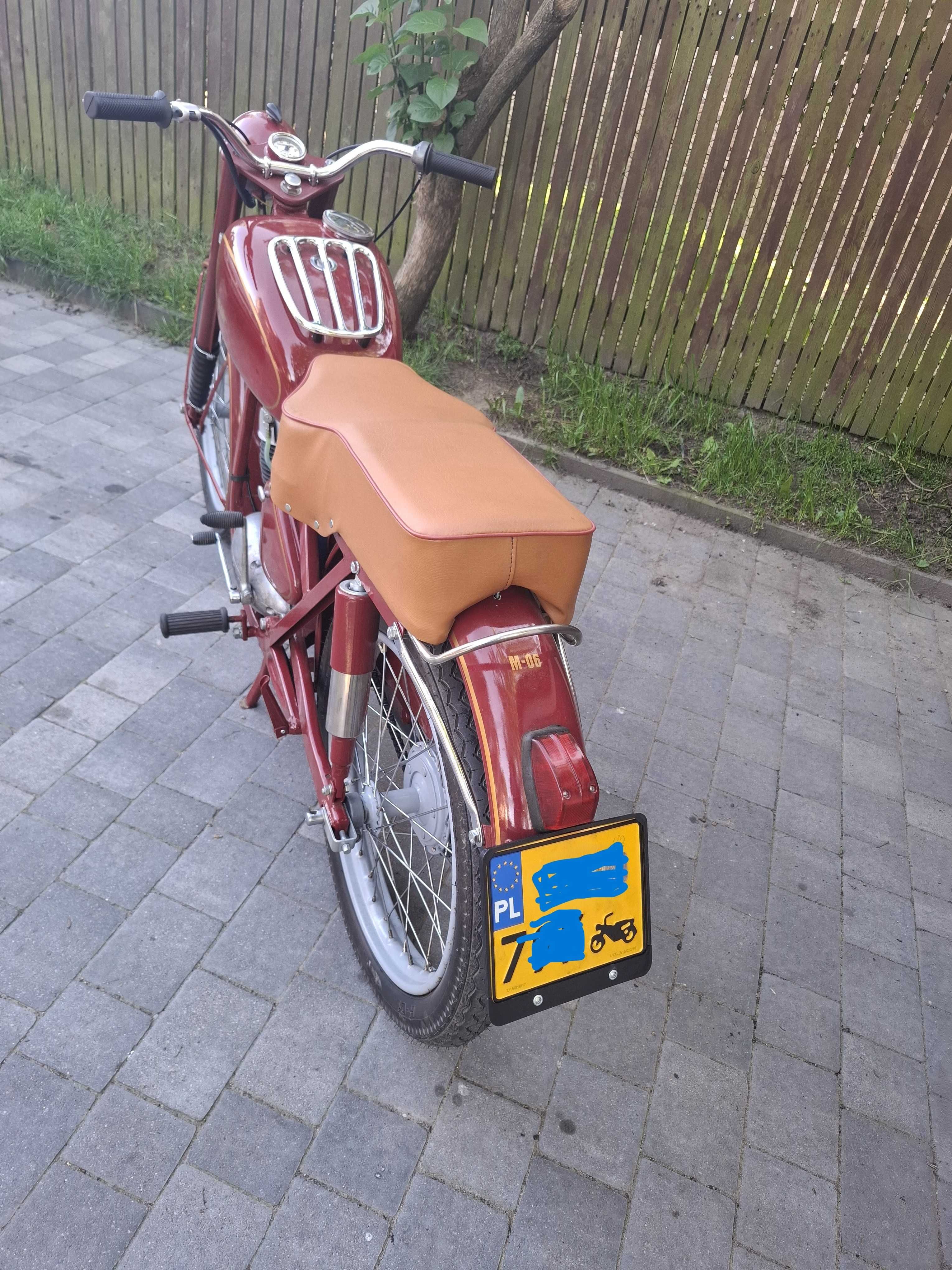 WFM M06 1959 rok po gruntownej odbudowie - zarejestrowana. Zabytek