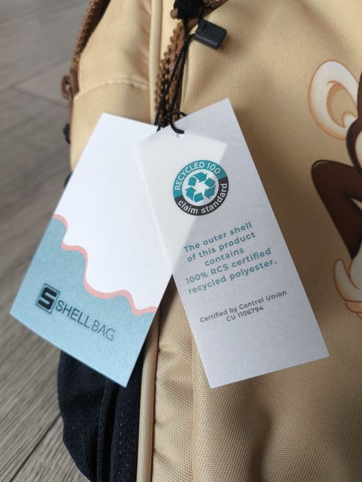 Plecak przedszkolny polskiej marki SHELLBAG. Nowy z metką .